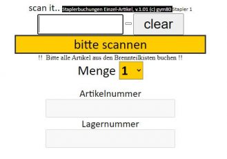 Implementierung der smart_BDE mit on-/offline Funktionialität; SAGE office line. Etablierung der digitalen Inventur, ohne Zettelwirtschaft Implementierung der smart_BDE mit on-/offline Funktionialität; SAGE office line. Etablierung der digitalen Inventur, ohne Zettelwirtschaft